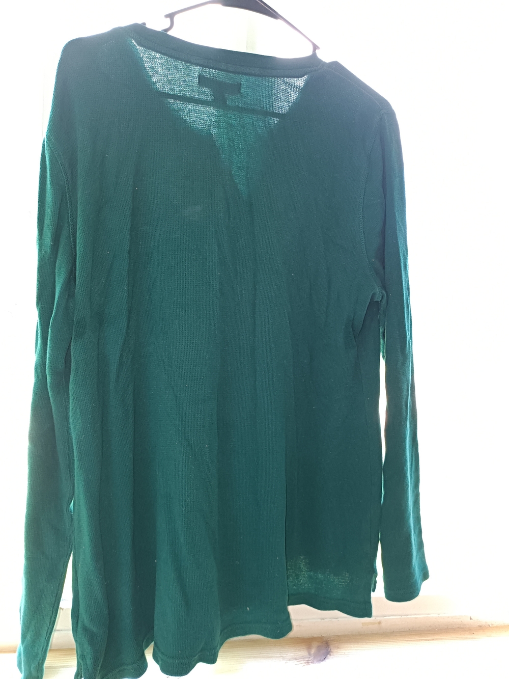 Chaps Women's Teal Crew Neck Sweater